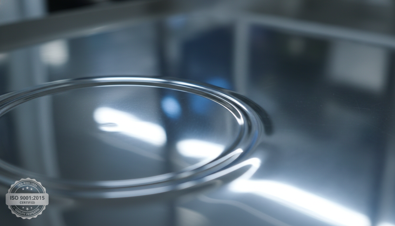 Precision metal surface